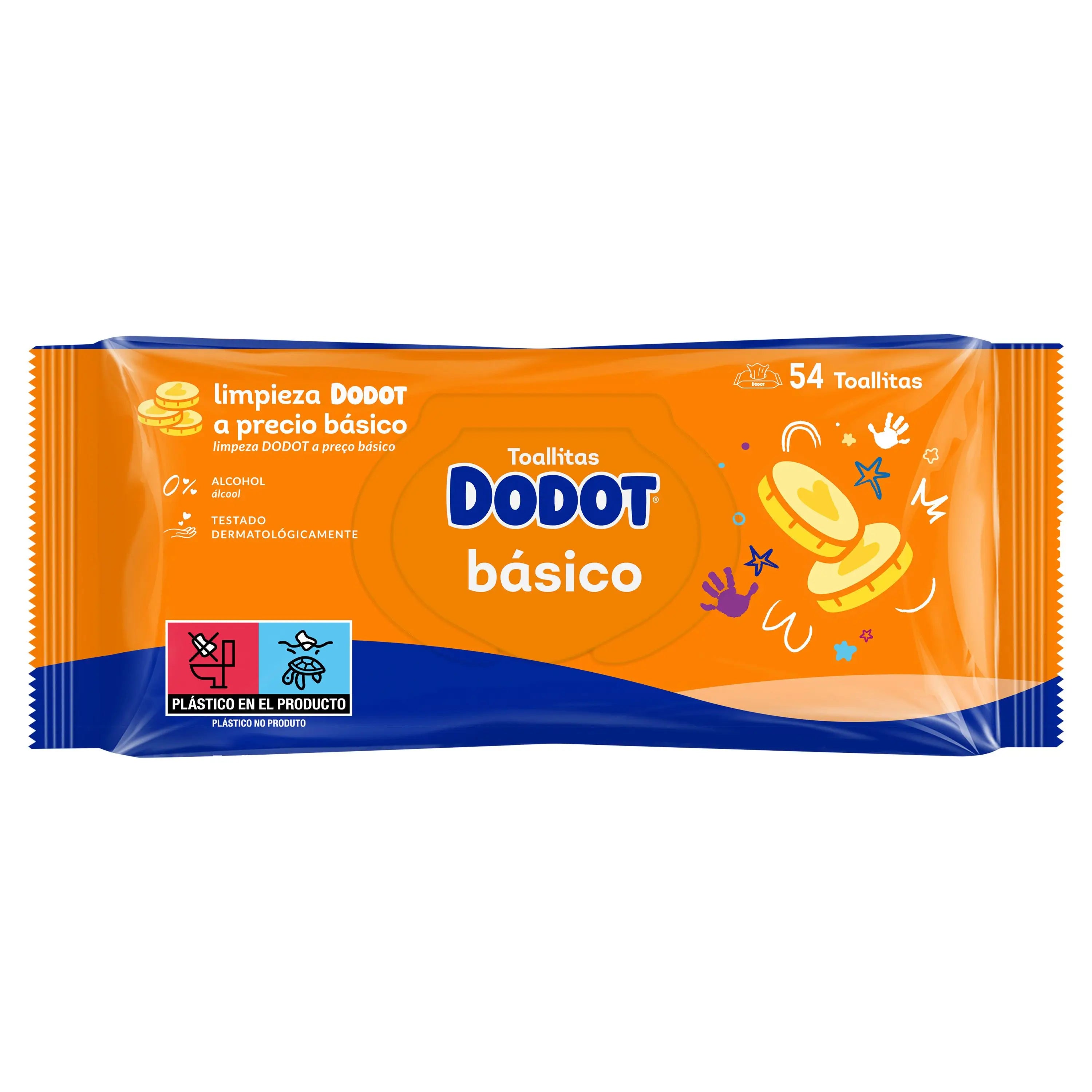 Dodot Dodot Wipes Basic, 54 Units