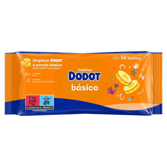 Dodot Dodot Wipes Basic, 54 Units