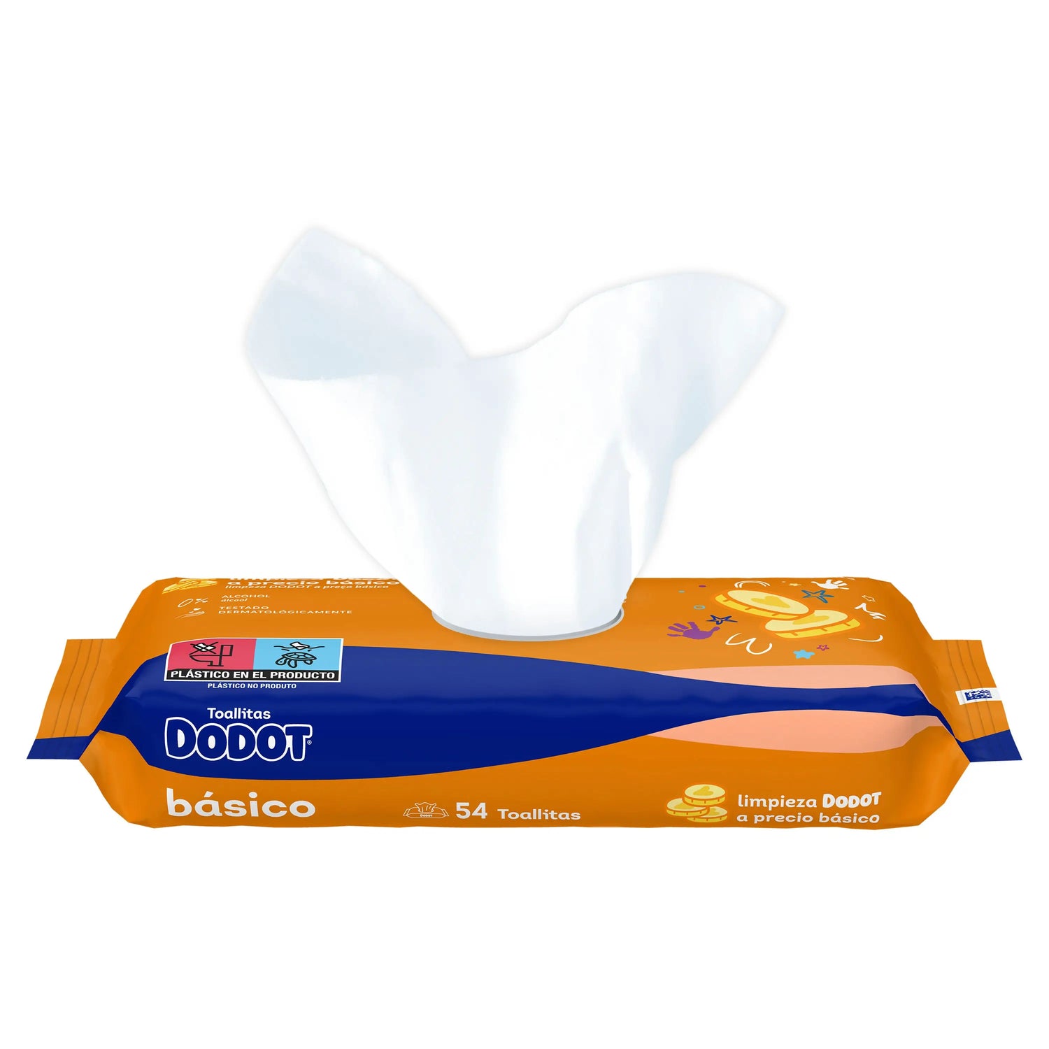 Dodot Dodot Wipes Basic, 54 Units