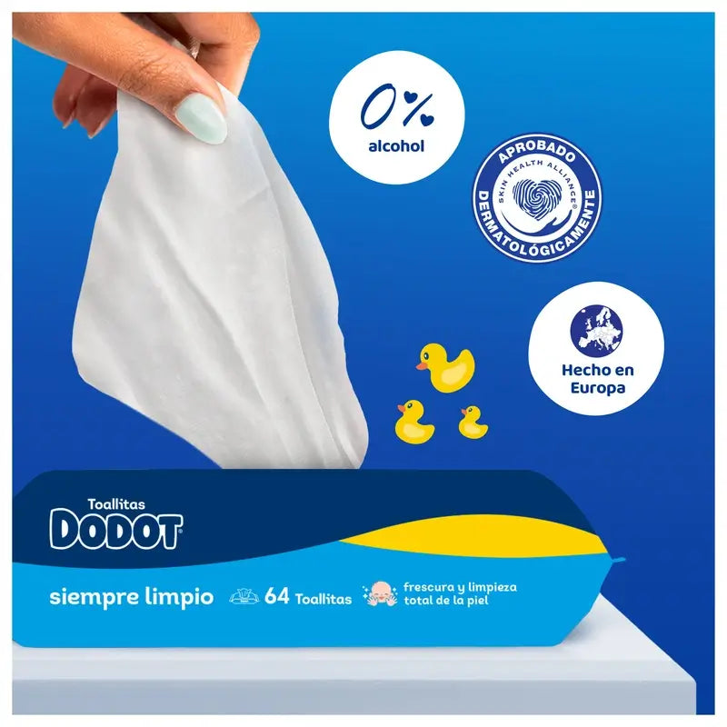 Dodot Dodot Refill Wipes, 208 pcs.