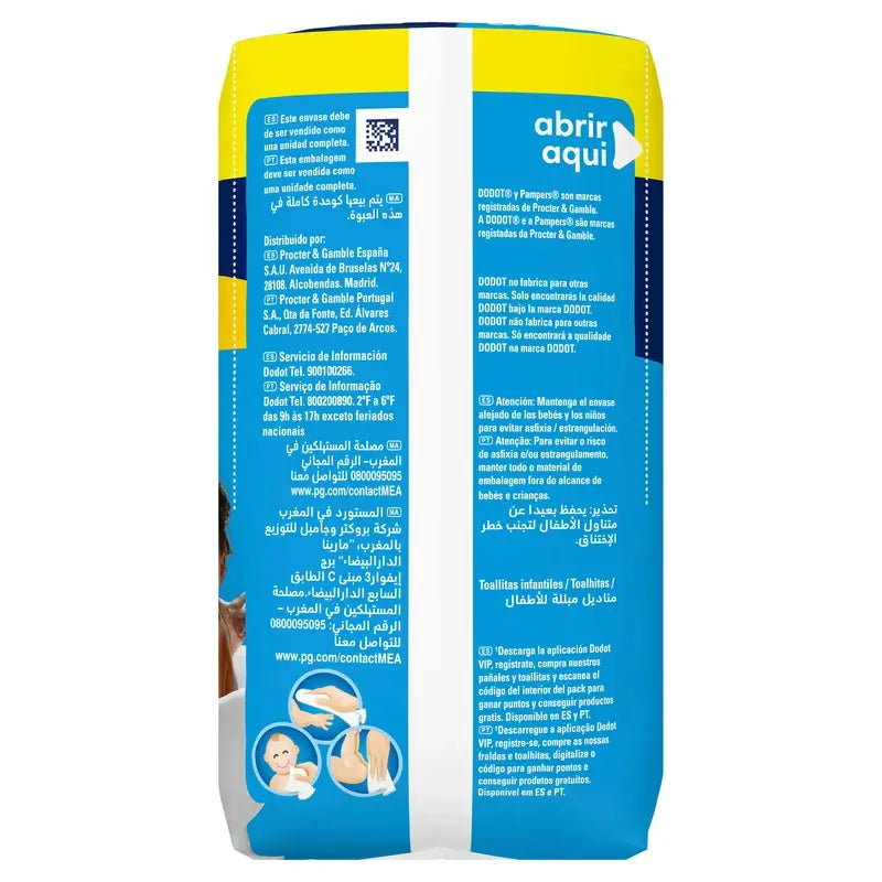 Dodot Dodot Refill Wipes, 208 pcs.