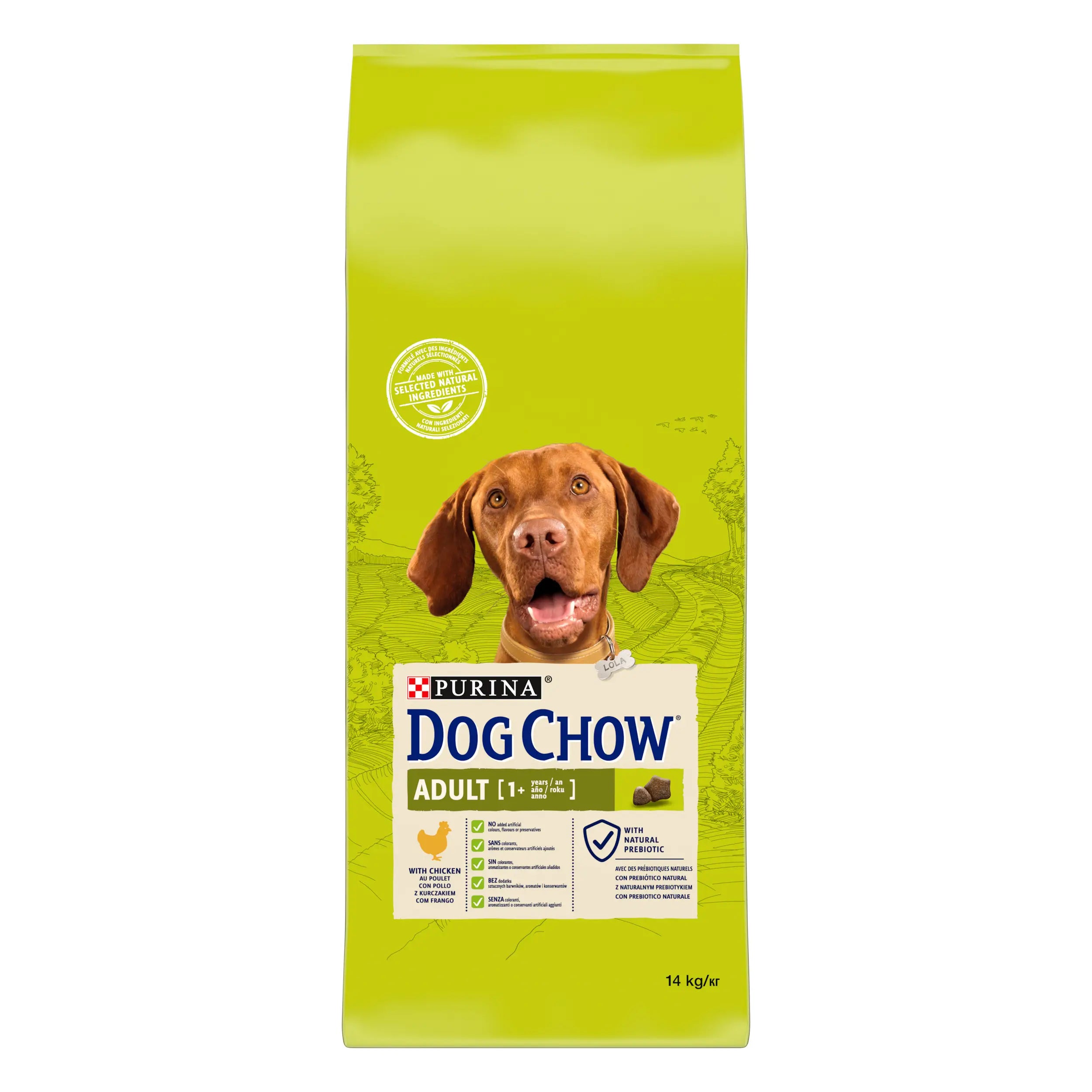 Dog Chow Canine Adult Chicken 14kg, dog food for dogs