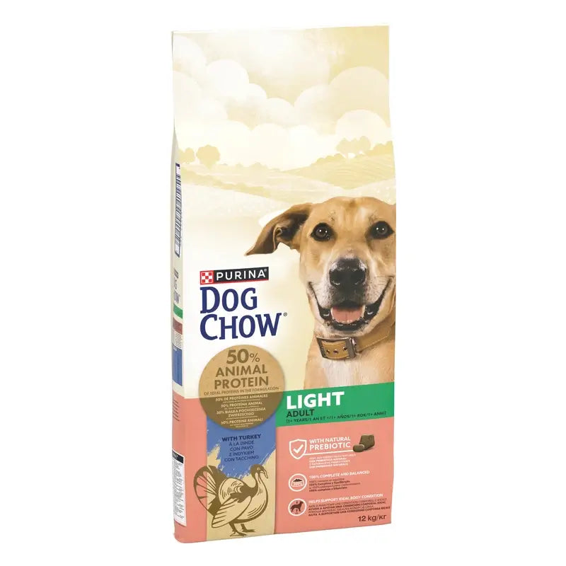 Dog Chow Light Turkey Dog Food, 12 kg