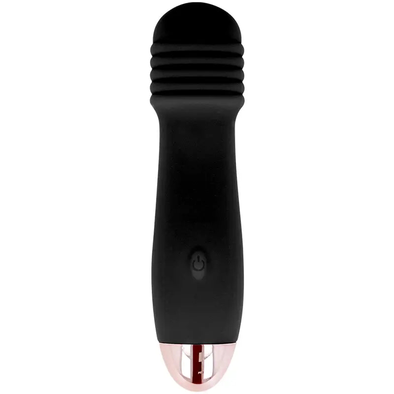 Dolce Vita Rechargeable Vibrator Three Black 7 Speeds