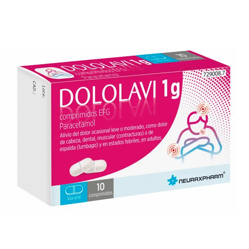 Dololavi EFG 1 g, 10 Tablets