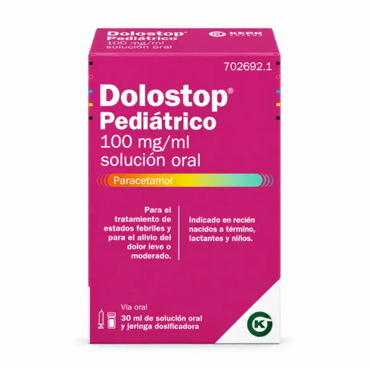 Dolostop Paediatric 100 mg/ml Oral Solution 30 ml