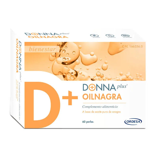 Donnaplus Oilnagra Pearls, 60 capsules