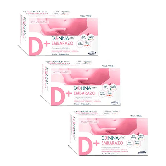 DonnaPlus Pregnancy Pack 3 x 30 + 30