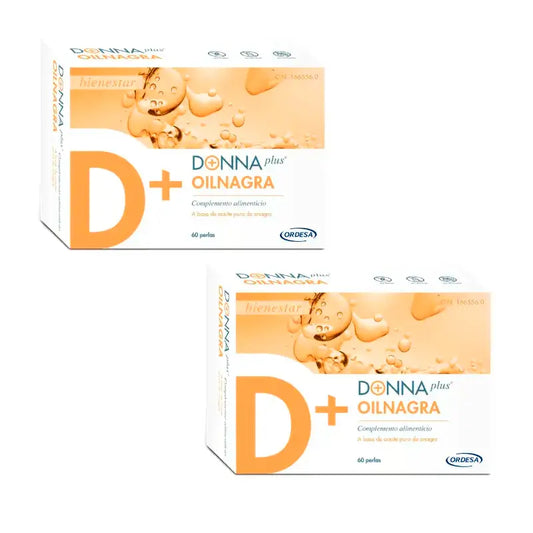 Donnaplus Oilnagra Pack 2 x 60 capsules