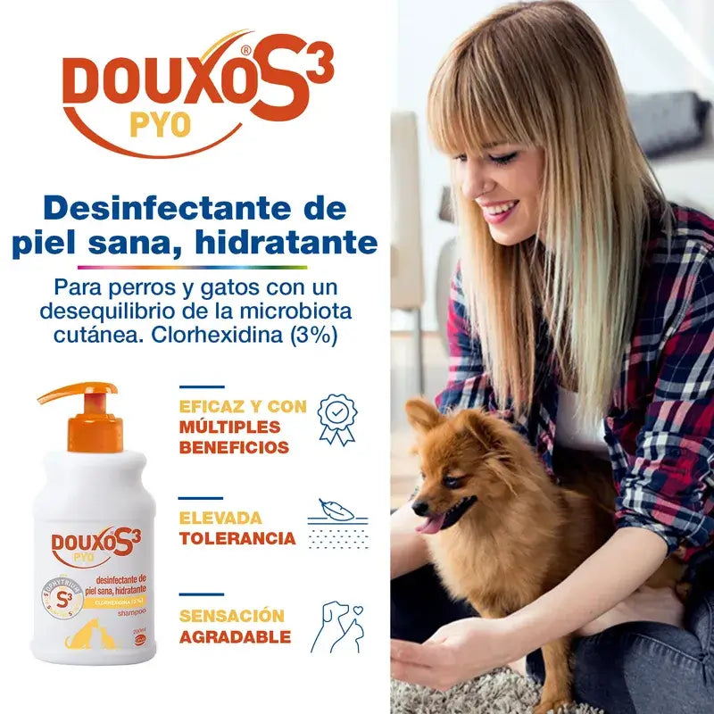 Douxo S3 Pyo Protective Shampoo, 200 ml