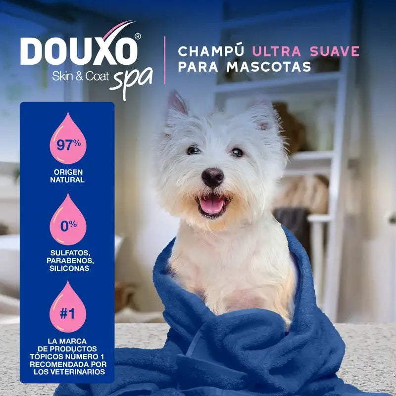 Douxo Skin & Coat Spa Soothing Dog Shampoo, 250 ml