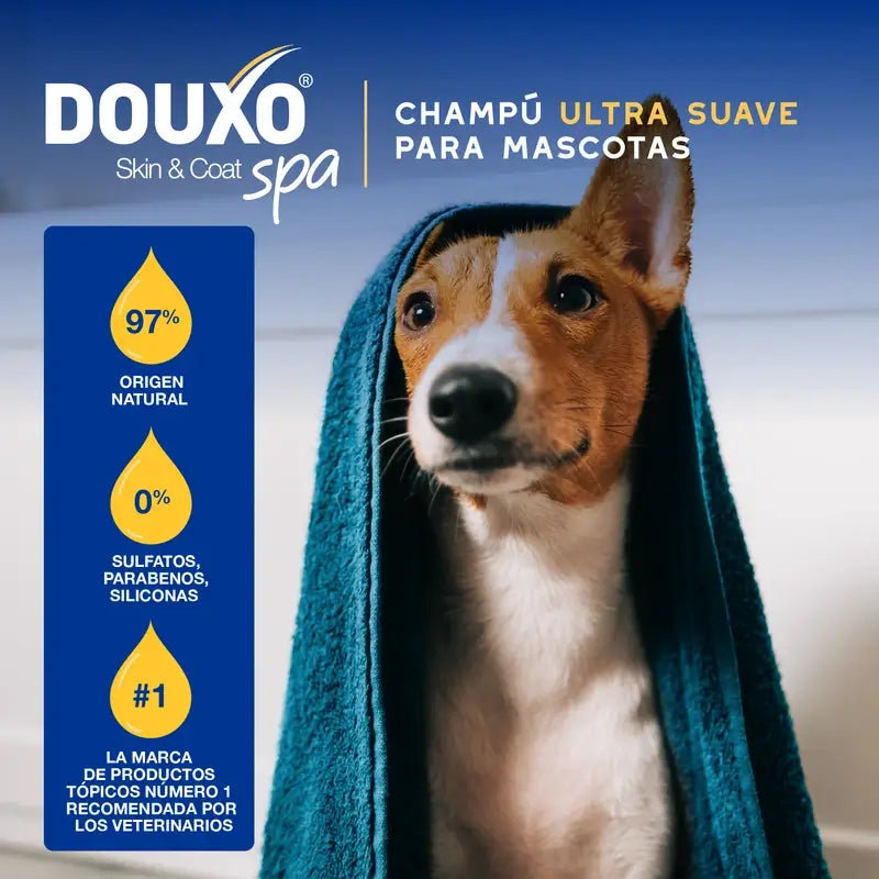 Douxo Skin & Coat Spa Oatmeal Shampoo For Dogs, 250 ml