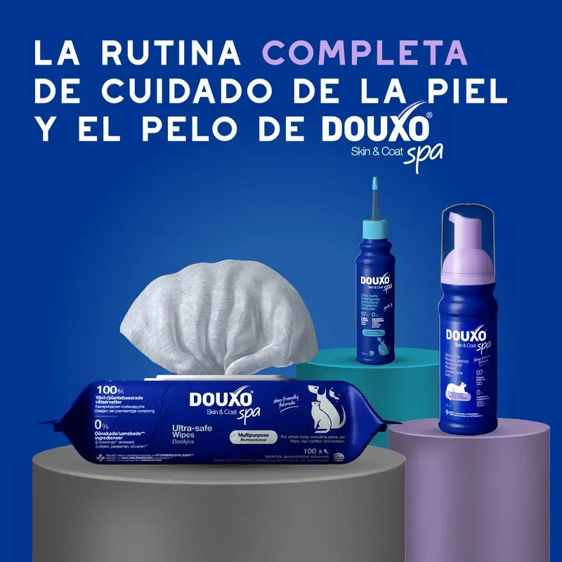 Douxo Skin & Coat Spa Ultra Gentle Cleansing For Stress-Free Cat Cleansing, 150 ml