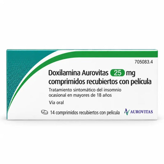 Doxylamine Aurovitas 25 mg, 14 Film-coated Tablets