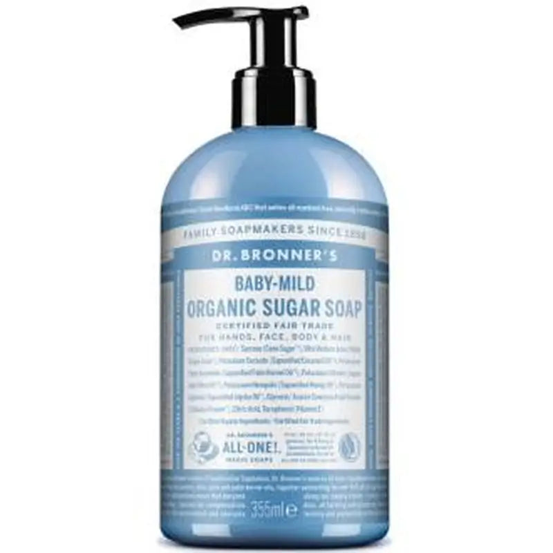 Dr. Bronner'S Neutral Baby Sugar Soap 355Ml.