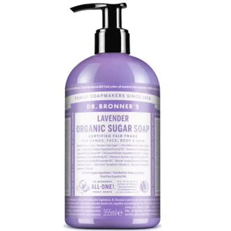 Dr. Bronner'S Lavender Sugar Soap 355Ml.