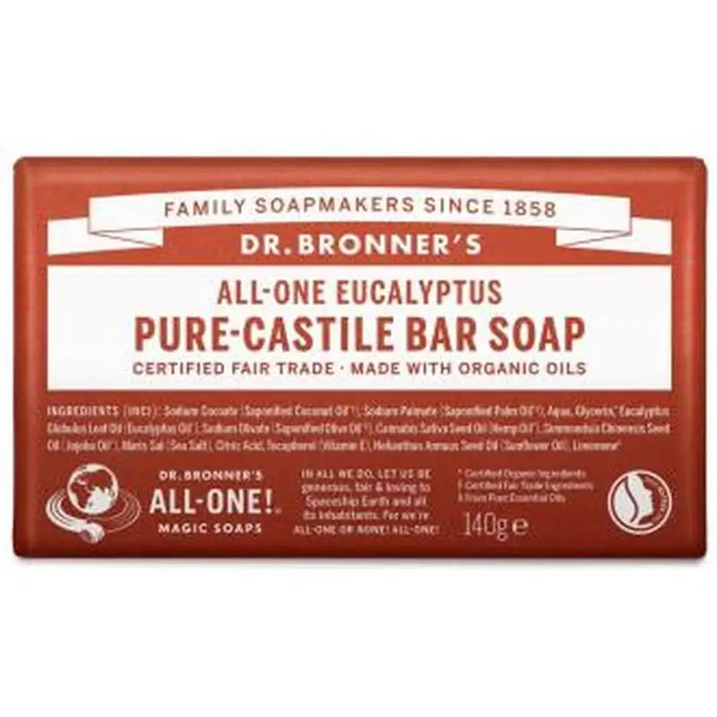 Dr. Bronner'S Eucalyptus Bar Soap 140Gr.