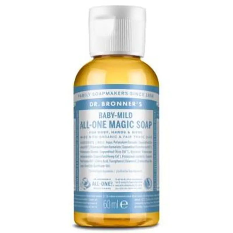 Dr. Bronner'S Neutral Baby Body Wash 60Ml.
