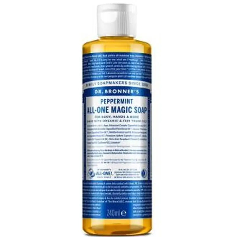 Dr. Bronner'S Mint Body Wash 240Ml.