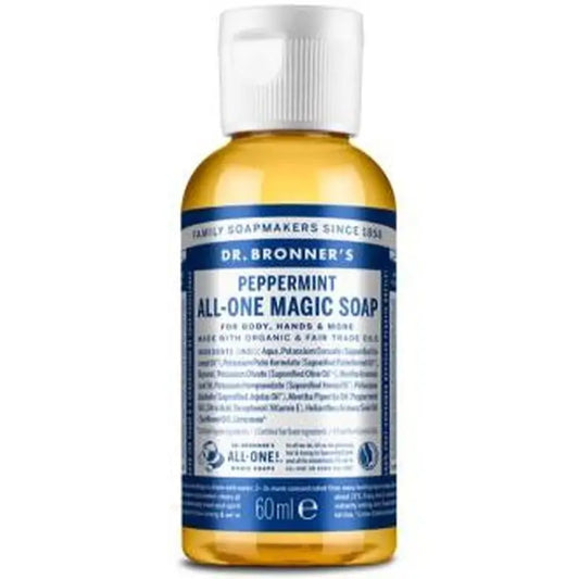 Dr. Bronner'S Mint Liquid Soap 60Ml.