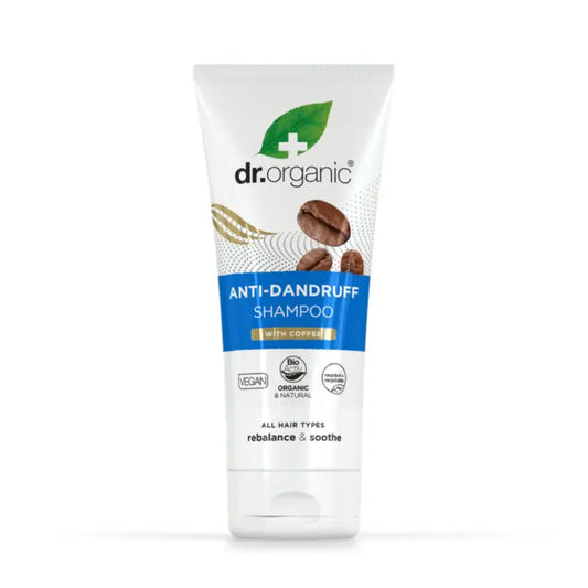 Dr.Organic Coffee Anti-Dandruff Shampoo, 200 ml