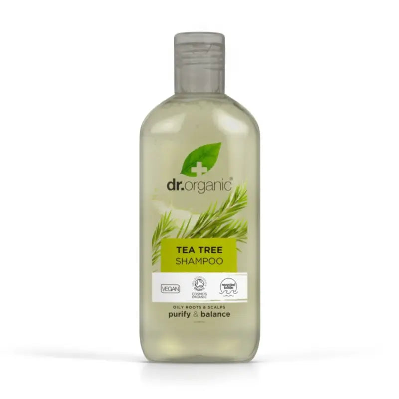 Dr.Organic Tea Tree Shampoo Oily or Problem Hair, 265 ml