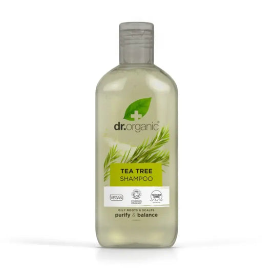 Dr.Organic Tea Tree Shampoo Oily or Problem Hair, 265 ml