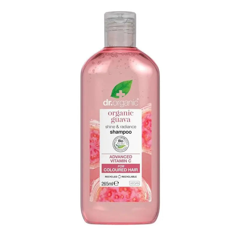 Dr.Organic Guava Guava Shampoo Colour Treated Hair, 265 ml
