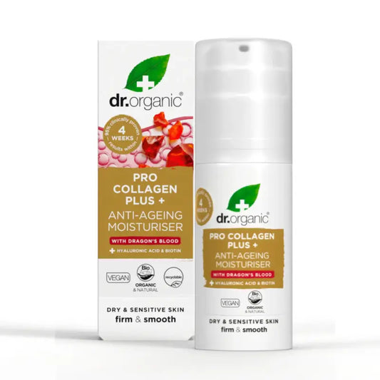 Dr.Organic Procollagen Anti-Aging Face Cream-Dry or Sensitive Skin, 50 ml