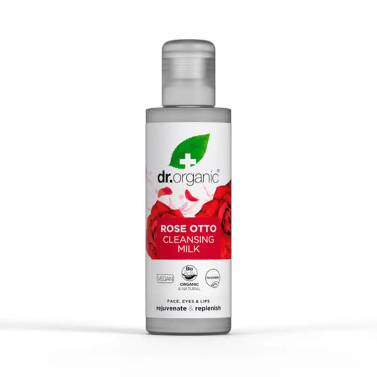 Dr. Organic Damask Rose Cleansing Milk 150ml.