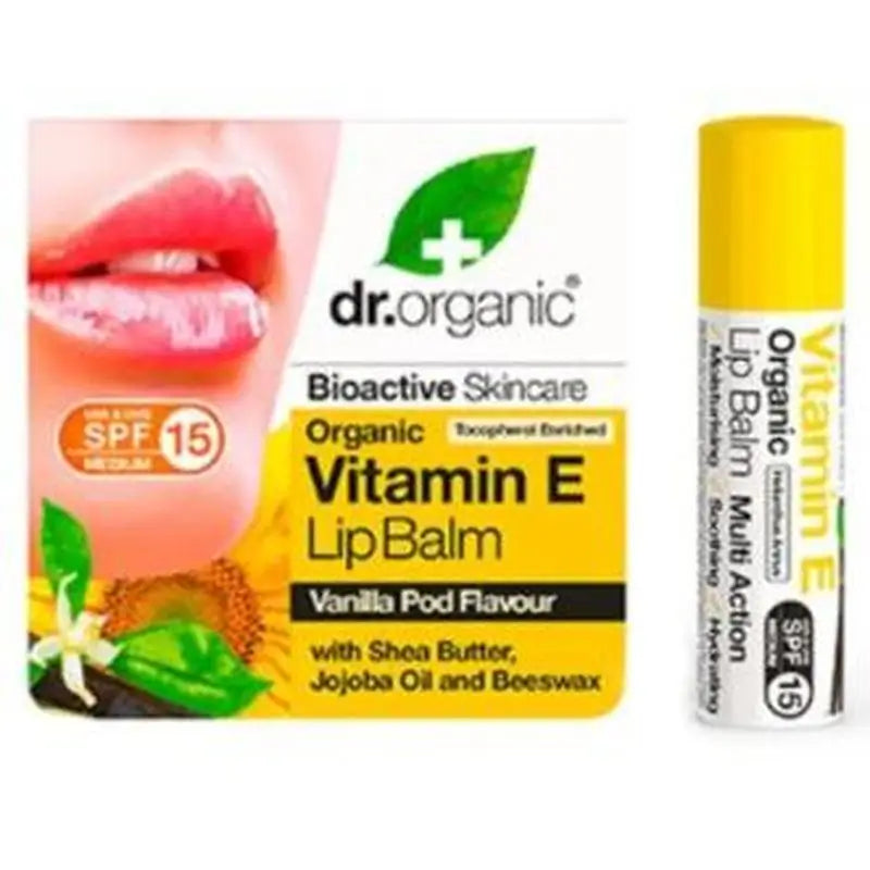 Dr. Organic Skin Clear Vitamin E Lip Balm 5,7Ml.