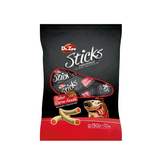 Dr ZOO Dog Mini Sticks Roast Beef 12X130Gr