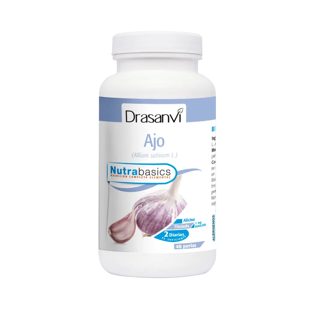 Drasanvi Macerated Garlic 1000Mg Nutrabasicos Pot , 48 pearls