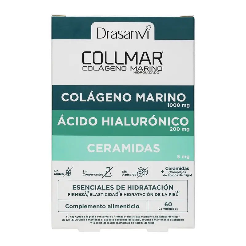 Drasanvi Hair, Skin & Nails Collmar Essential Hydration, 60 tablets