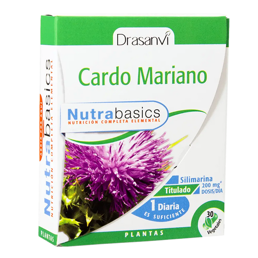 Drasanvi Milk Thistle Nutrabasicos , 30 capsules