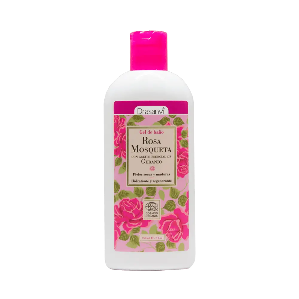 Drasanvi Rosehip Bath Gel Ecocert Bio , 250 ml