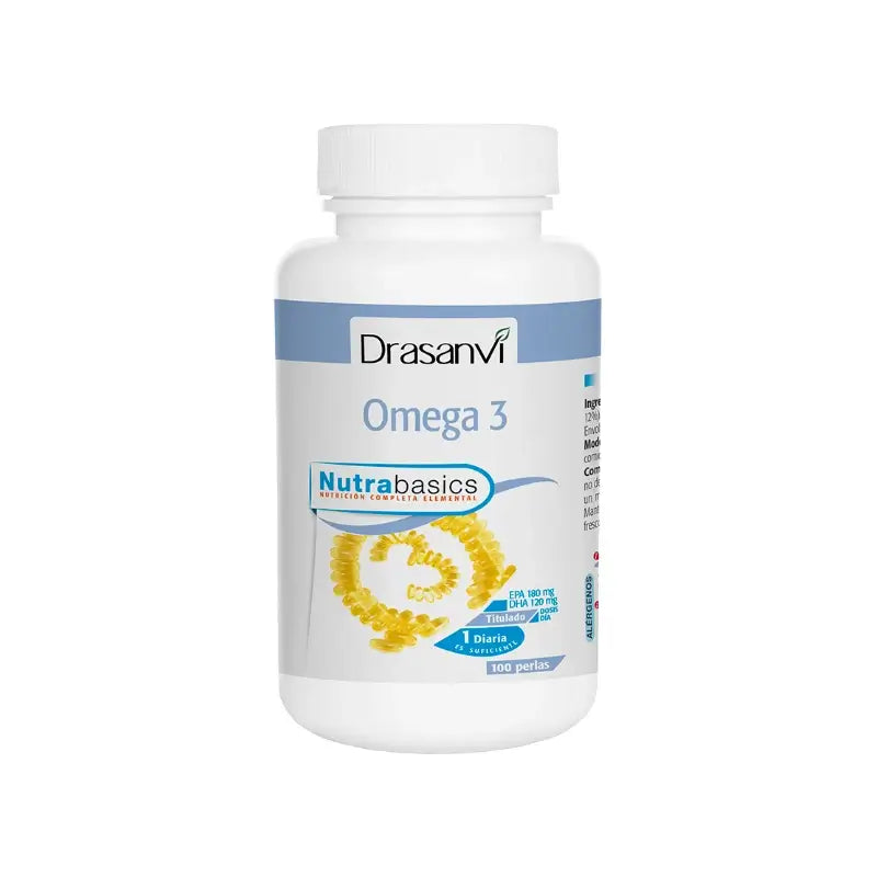 Drasanvi Omega 3 1000Mg Nutrabasicos Pot , 100 pearls