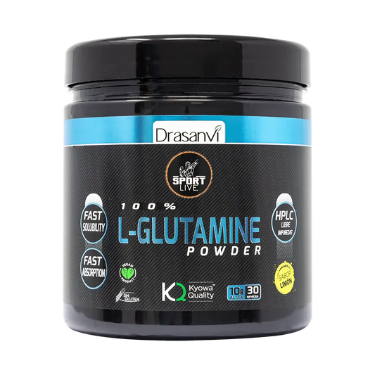 Drasanvi Sport Live L-Glutamine Lemon, 300 grams