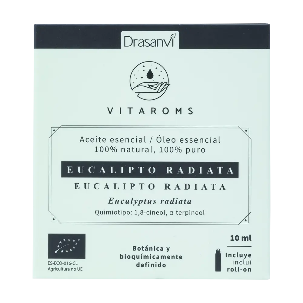 Drasanvi Vitaroms Essential Oil Eucalyptus Radiata Bio , 10 ml