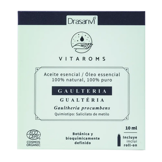 Drasanvi Vitaroms Wintergreen Essential Oil Ecocert Bio , 10 ml
