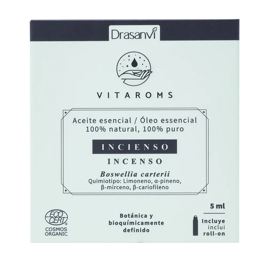 Drasanvi Vitaroms Frankincense Essential Oil Ecocert Bio , 5 ml