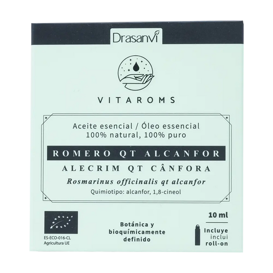 Drasanvi Vitaroms Rosemary Essential Oil Qt Camphor Bio , 10 ml