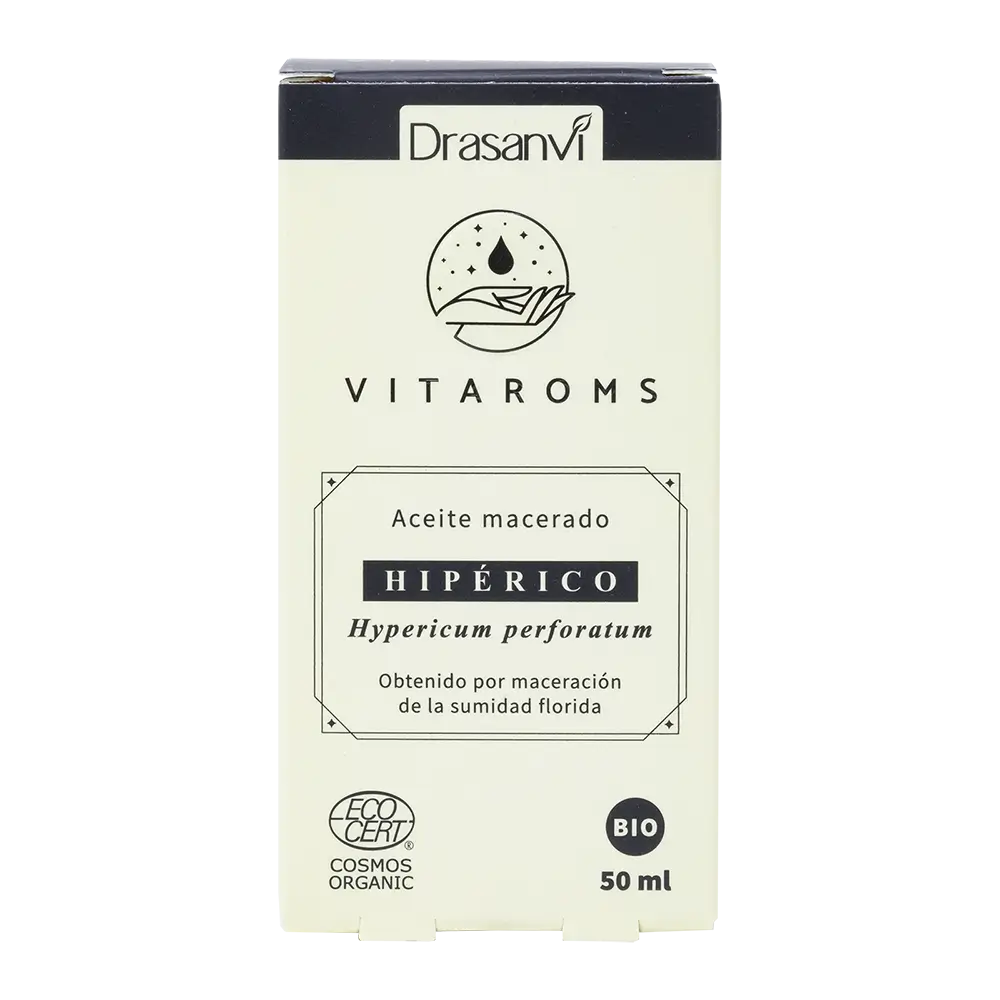 Drasanvi Vitaroms Hypericum Macerated Vegetable Oil Bio Ecocert , 50 ml