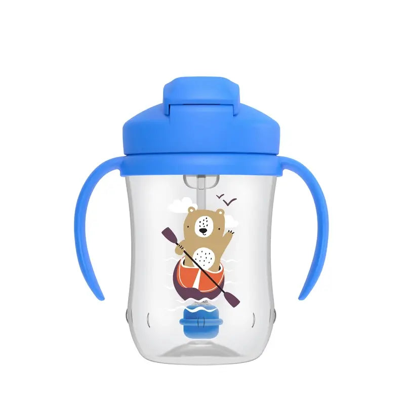 Dr.Brown's My First Cup With Straw Blue Bear , 270 ml