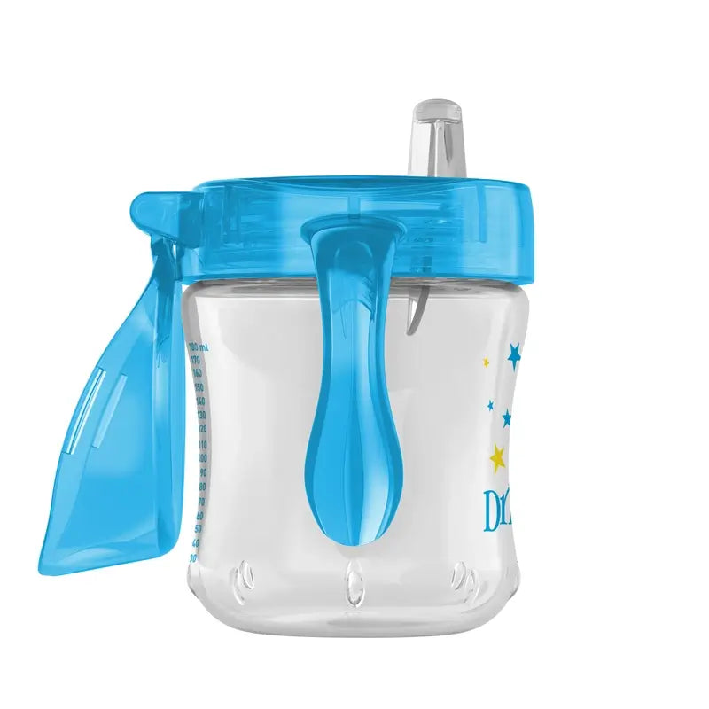 Dr.Brown's Soft Mouthpiece Transition Cup Blue Stars, 180 ml