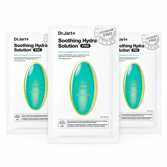 Dr.Jart+ Dermask Hydra Solution Pro Intensive Soothing Face Mask, 26 Gr , pack 3