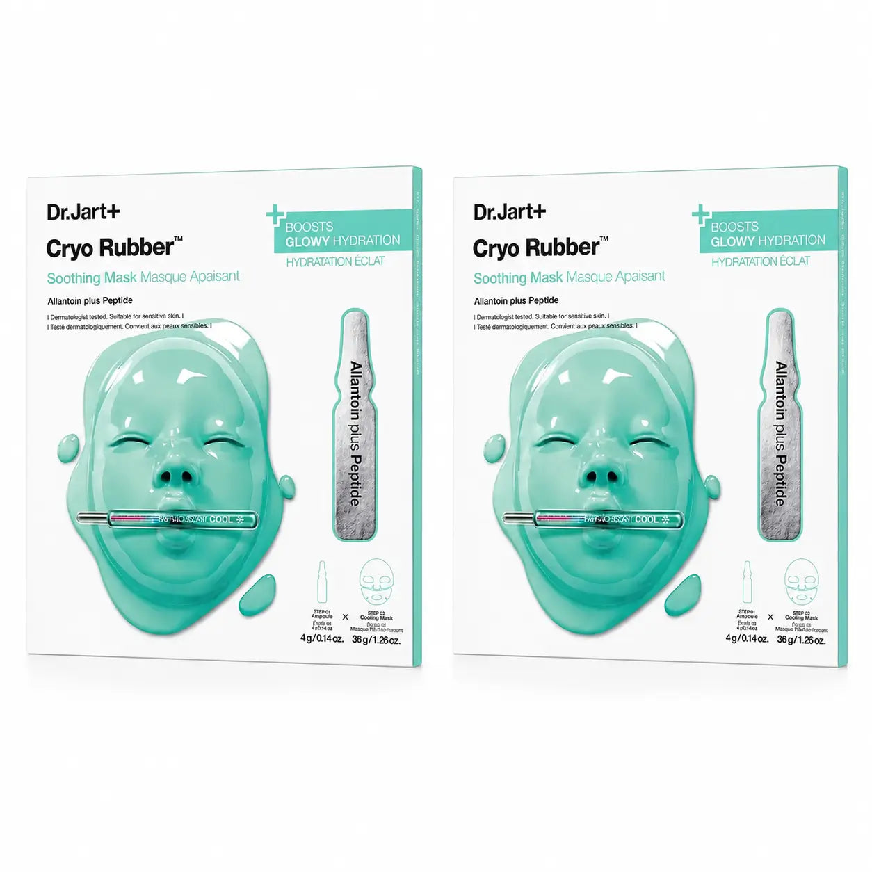 Dr.Jart+ Cryo Rubber Soothing Mask,pack 2