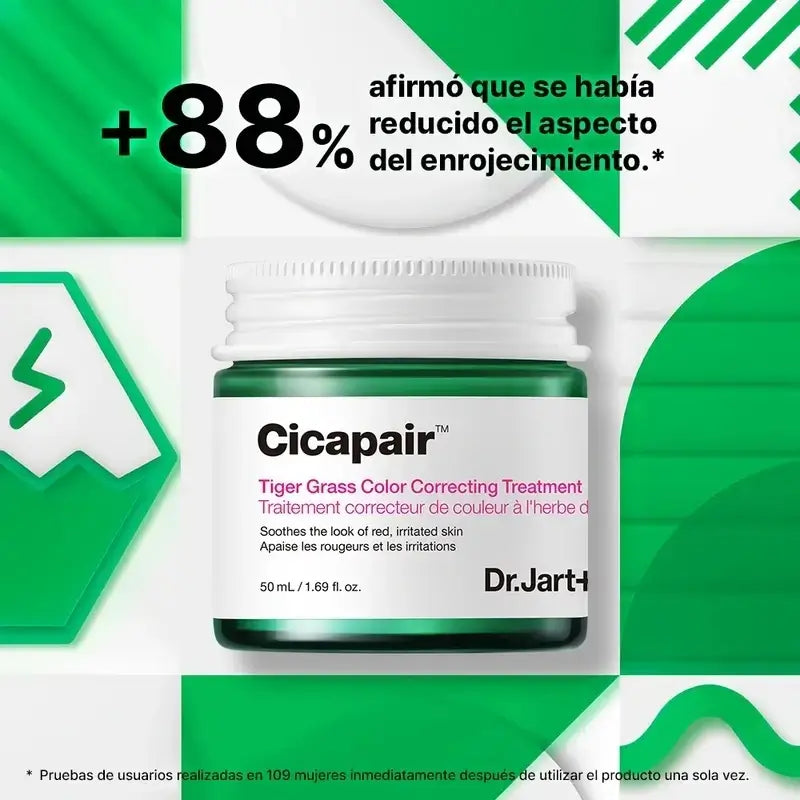 Dr.Jart+ Cicapair Tiger Grass Redness Colour Treatment, 50 ml