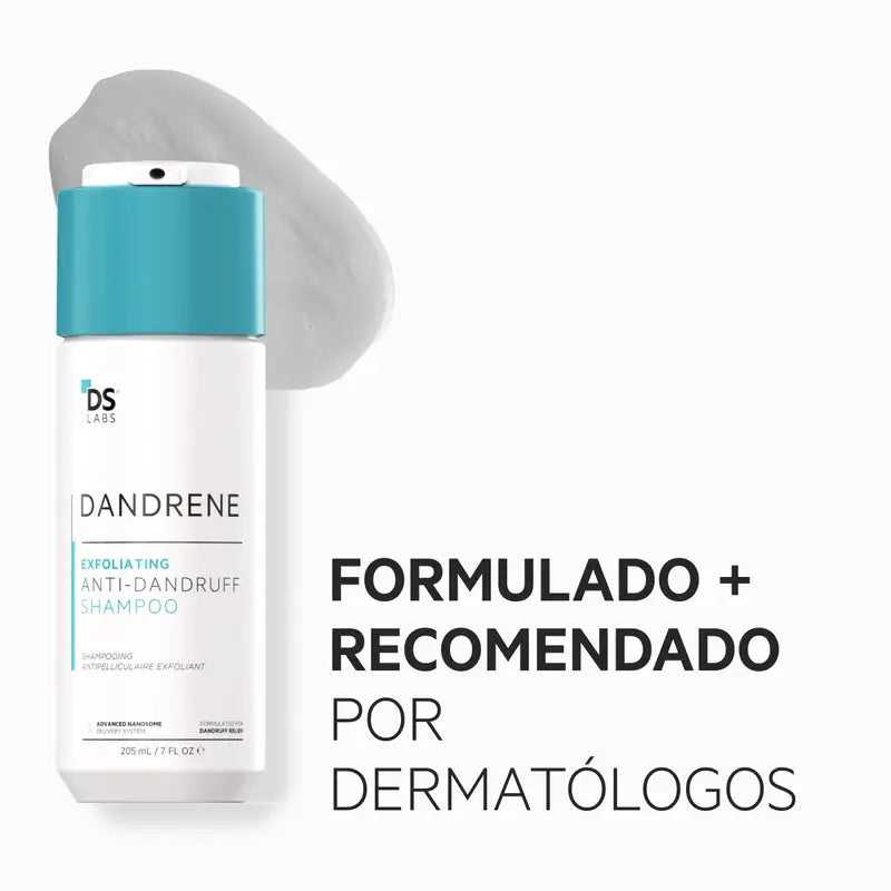 Ds Laboratories Dandrene Anti-Dandruff Exfoliating Shampoo, 205ml