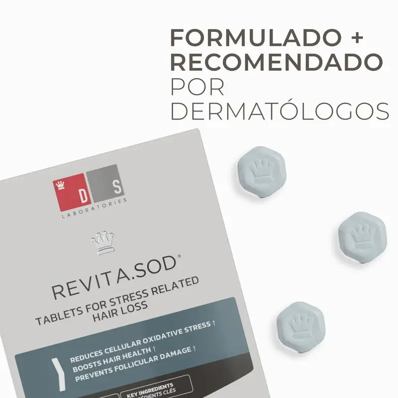 Ds Laboratories Revita Sod Anti-Hair Loss Tablets, 30 pcs